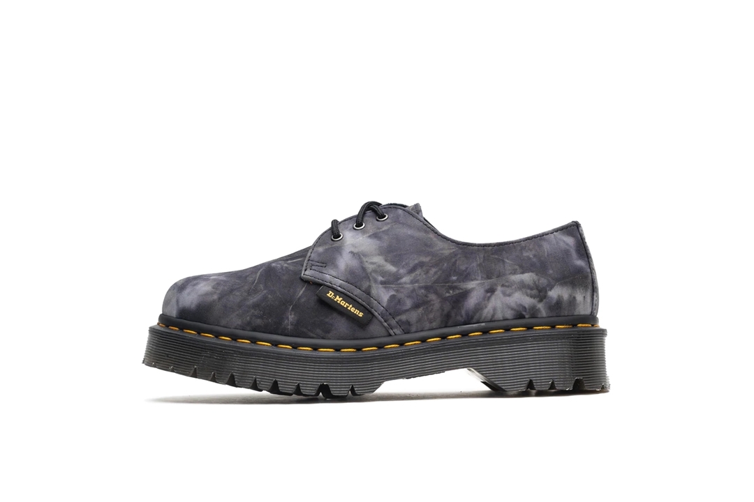 Dr. Martens x PLEASURES 1461 Bex “Black/White Tie Dye” (ドクターマーチン プレジャーズ)