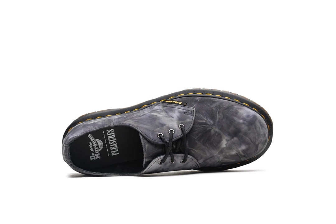 Dr. Martens x PLEASURES 1461 Bex “Black/White Tie Dye” (ドクターマーチン プレジャーズ)