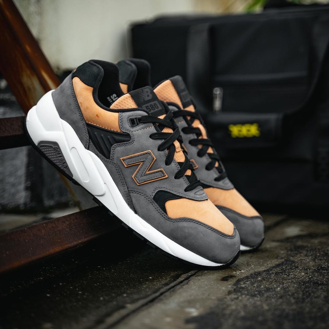 【サンプル】New Balance 580 “Grey/Brown/Black” (ニューバランス “グレー/ブラウン/ブラック”)