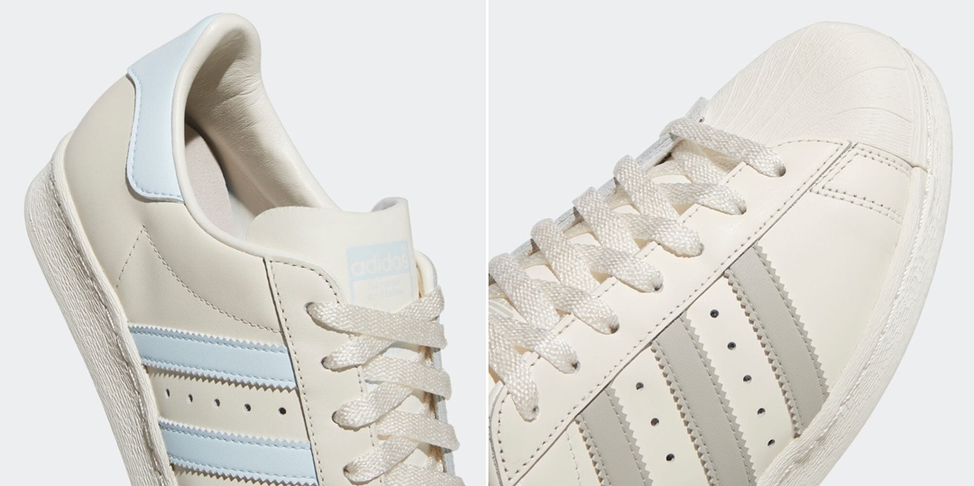 【国内 6/9 発売】adidas Originals SUPERSTAR 82 “Cloud White/Sky Tint/Metal Grey” (アディダス オリジナルス スーパースター 82 “クラウドホワイト/スカイティント/メタルグレー”) [GZ4836/GZ4837]