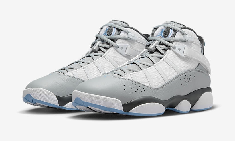 海外発売！ナイキ エア ジョーダン シックス リングス “クールグレー/ユニバーシティブルー” (NIKE AIR JORDAN SIX RINGS {6 RINGS} “Cool Grey/University Blue”) [322992-110]