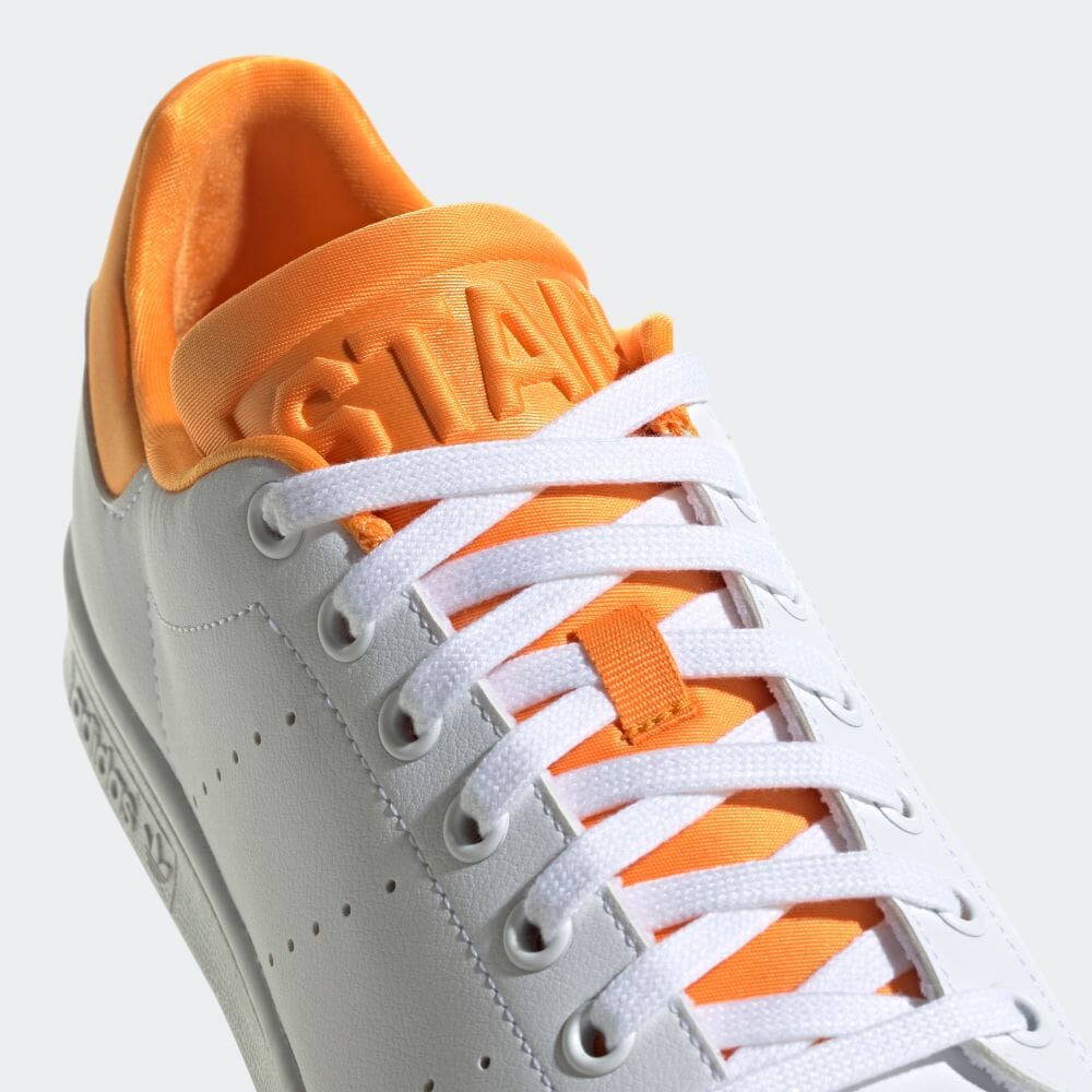 【発売予定】ネオプレンのディテールを加えた adidas Originals STAN SMITH “White/Orange Rush” (アディダス オリジナルス スタンスミス “フットウェアホワイト/オレンジラッシュ”) [GY5969]