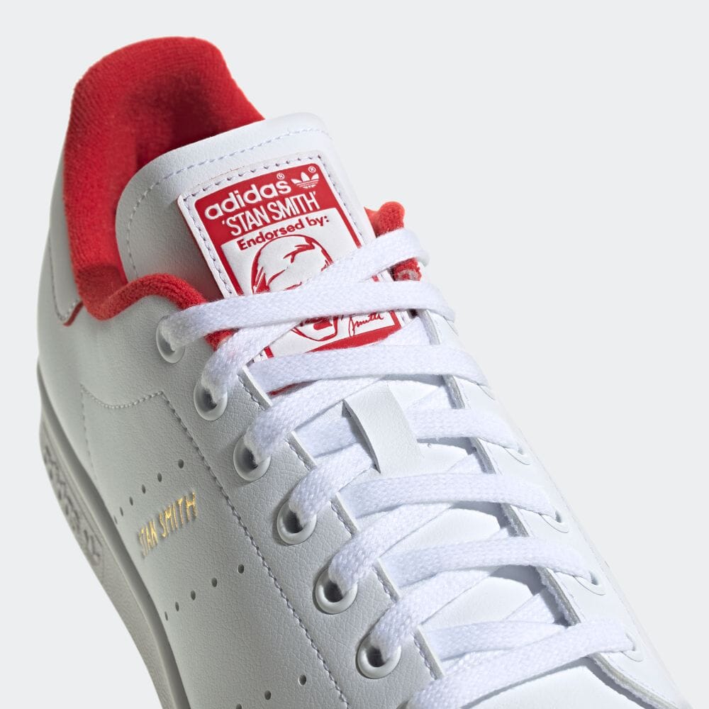 【国内 6/9 発売】アディダス オリジナルス スタンスミス “ホワイト/スカーレット” (adidas Originals STAN SMITH “White/Scarlet”) [GX4463]