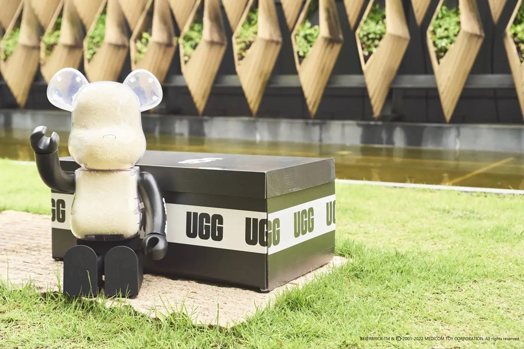 綿が詰められた「UGG × BE@RBRICK 400%」が1000%の大型になって6/11 発売 (アグ ベアブリック)