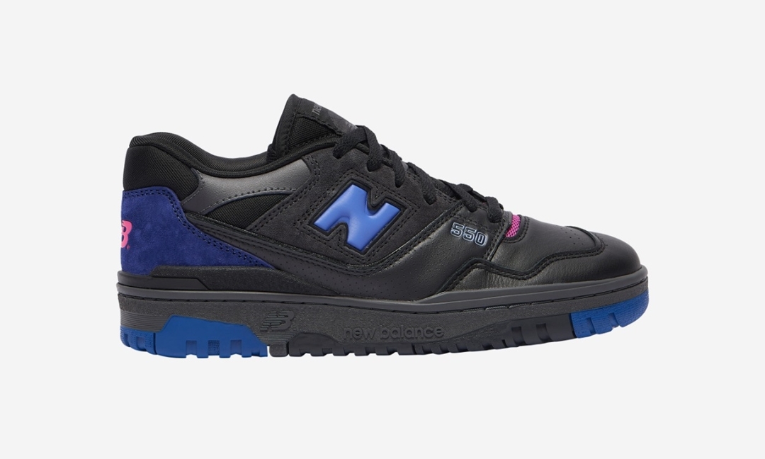 海外発売！New Balance BB550 SSB "Black/Blue" (ニューバランス)