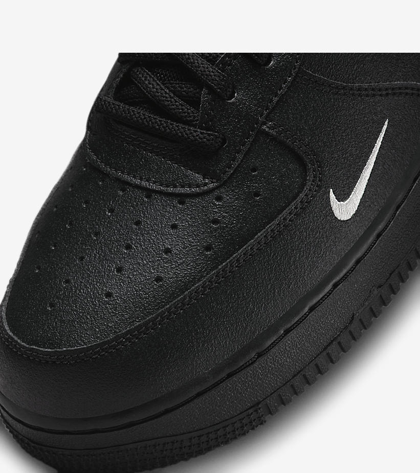 2022年 発売予定！ナイキ エア フォース 1 ロー “ヒールタブ/ブラック/ホワイト” (NIKE AIR FORCE 1 LOW “Heel tab/Black/White”) [DX8967-001]