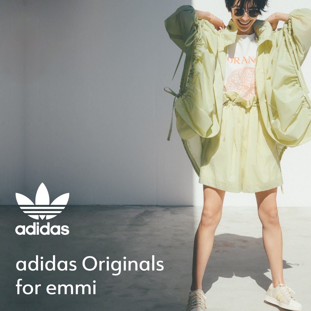 柔らかなカラーリングで別注したadidas Originals for emmi SUPERSTARが6/17 発売 (アディダス オリジナルス フォー エミ スーパースター) [HP5514]