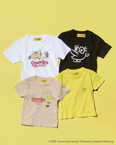 スポンジボブ × アーティスト花井祐介 × BEAMS T コラボコレクションがオンライン先行予約 (SpongeBob Yusuke Hanai ビームス)