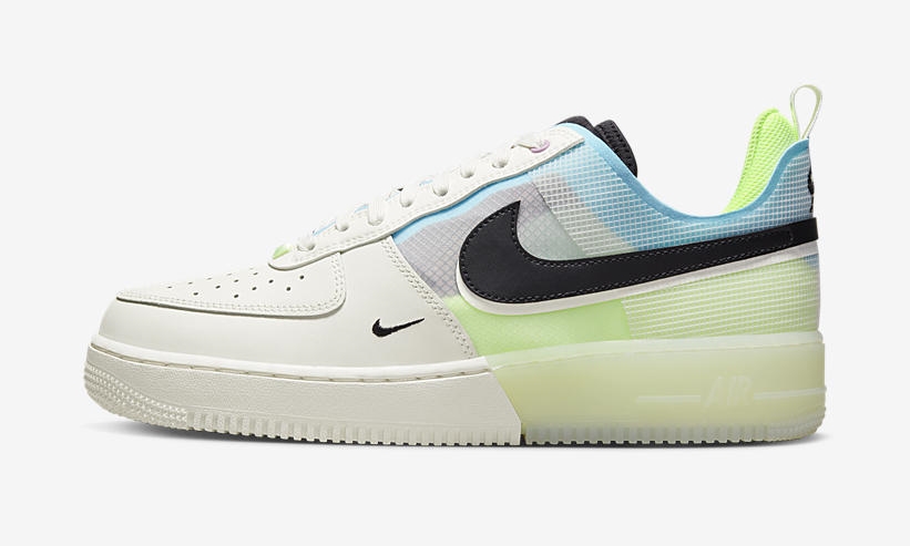 2022年 発売予定！ナイキ エア フォース 1 リアクト ロー “ホワイト/ライム/ブルー” (NIKE AIR FORCE 1 REACT LOW “White/Lime/Blue”) [DM0573-101]