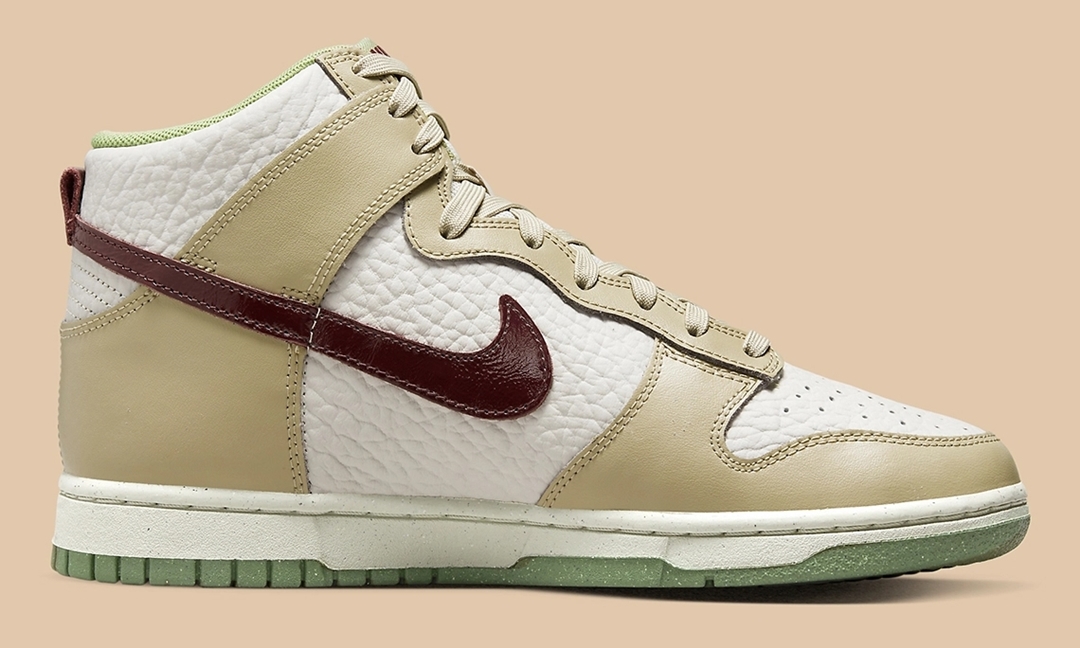 2022年 発売予定！ナイキ ダンク ハイ “ホワイト/タン/グリーン” (NIKE DUNK HIGH “White/Tan/Green”) [DX8956-001]