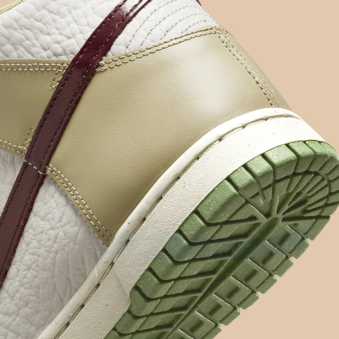 2022年 発売予定！ナイキ ダンク ハイ “ホワイト/タン/グリーン” (NIKE DUNK HIGH “White/Tan/Green”) [DX8956-001]