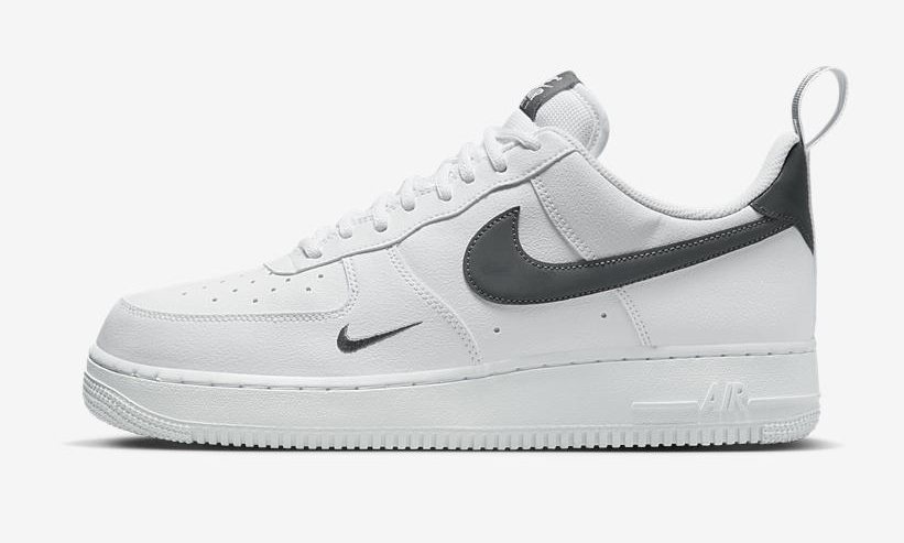 2022年 発売予定！ナイキ エア フォース 1 ロー “ヒールタブ/ホワイト/グレー” (NIKE AIR FORCE 1 LOW “Heel tab/White/Grey”) [DX8967-100]