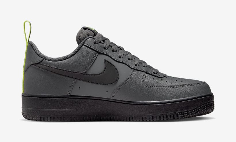 2022年 発売予定！ナイキ エア フォース 1 ロー “ヒールタブ/グレー/ボルト” (NIKE AIR FORCE 1 LOW “Heel tab/Grey/Volt”) [DZ4510-001]