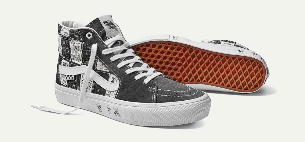 VANS × Daniel Johnstonのオリジナルイラストを使用したコラボコレクションが6/17 発売 (バンズ ダニエル・ジョンストン)