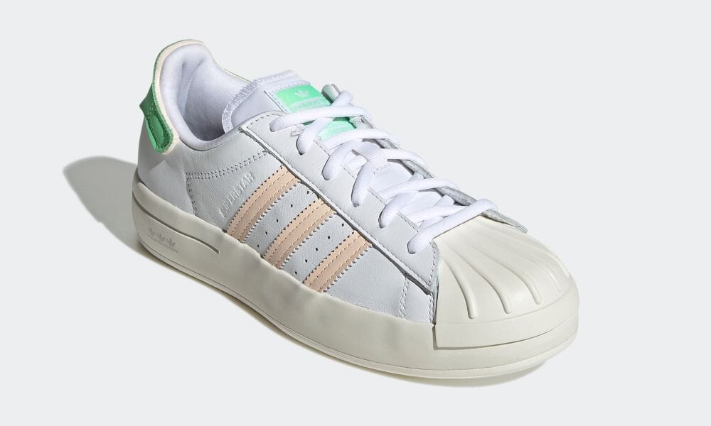 【国内 6/17 発売】アディダス オリジナルス スーパースター AYOON “ホワイト/ナイトスカイ/プリスオレンジ” (adidas Originals SUPERSTAR AYOON “White/Sky/Orange”) [GW9587/GW9588]