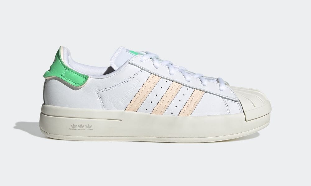 【国内 6/17 発売】アディダス オリジナルス スーパースター AYOON “ホワイト/ナイトスカイ/プリスオレンジ” (adidas Originals SUPERSTAR AYOON “White/Sky/Orange”) [GW9587/GW9588]