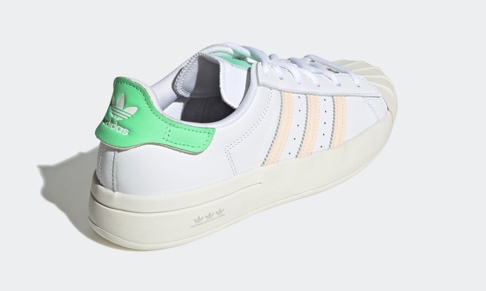 【国内 6/17 発売】アディダス オリジナルス スーパースター AYOON “ホワイト/ナイトスカイ/プリスオレンジ” (adidas Originals SUPERSTAR AYOON “White/Sky/Orange”) [GW9587/GW9588]