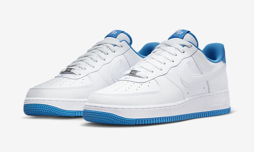 2022年 発売予定！ナイキ エア フォース 1 ロー “ホワイト/ユニバーシティブルー” (NIKE AIR FORCE 1 LOW “White/University Blue”) [DR9867-101]