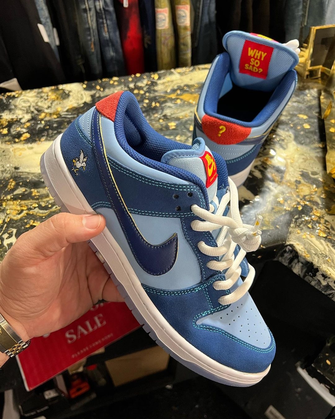 国内 11/10 発売】Why So Sad? x NIKE SB DUNK LOW (ワイ ソー サッド ...