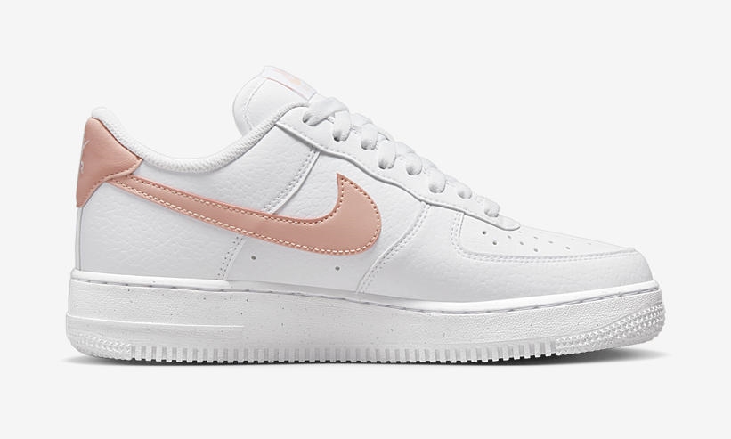 2022年 発売予定！ナイキ エア フォース 1 ロー “ネクスト ネイチャー/ホワイト/フォッシルローズ” (NIKE AIR FORCE 1 LOW “Next Nature/White/Fossil Rose”) [DN1430-106]