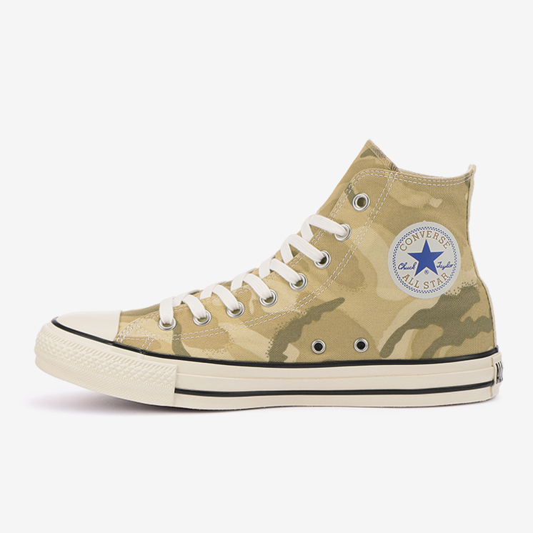 【国内 6/17 発売】ブラッシュタッチのカモ柄をプリントした CONVERSE ALL STAR US DPM-CAMO HI (コンバース オールスター US DPM カモ)