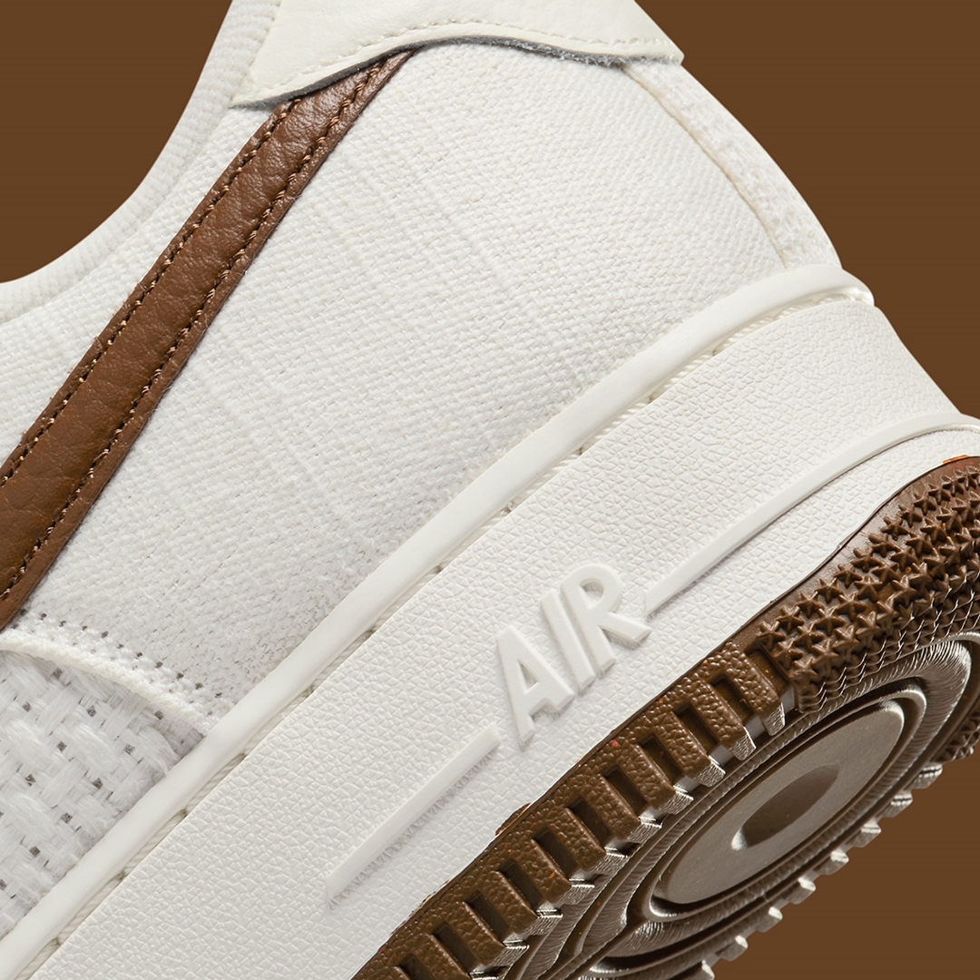 2022年 8月 発売予定！ナイキ エア フォース 1 ロー “SNKRS DAY/ホワイト/ブラウン” (NIKE AIR FORCE 1 LOW “SNRKS DAY 5th/White/Brown”) [DX2666-100]