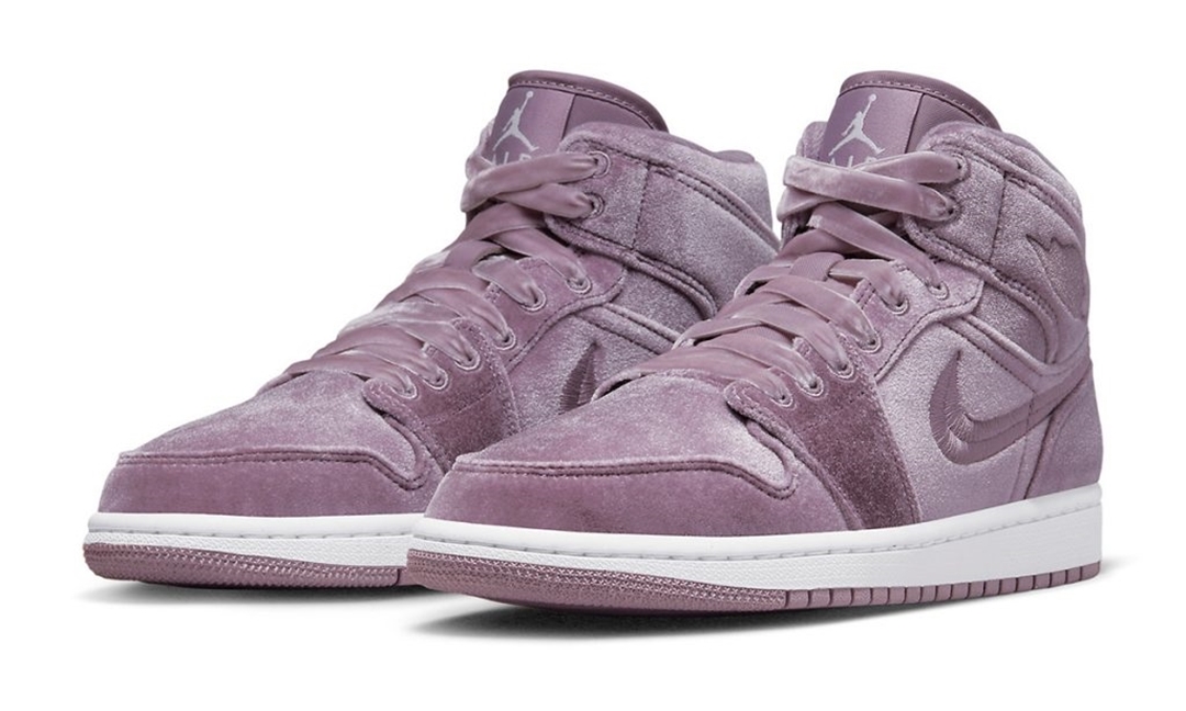 2022年 F/Wモデル！ナイキ エア ジョーダン 1 ミッド SE "モーブ/ベロア" (NIKE AIR JORDAN 1 MID SE "Mauve/Velour")