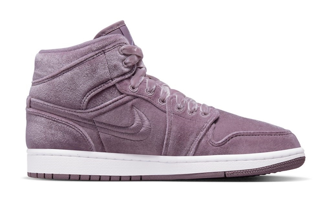 2022年 F/Wモデル！ナイキ エア ジョーダン 1 ミッド SE “モーブ/ベロア” (NIKE AIR JORDAN 1 MID SE “Mauve/Velour”)