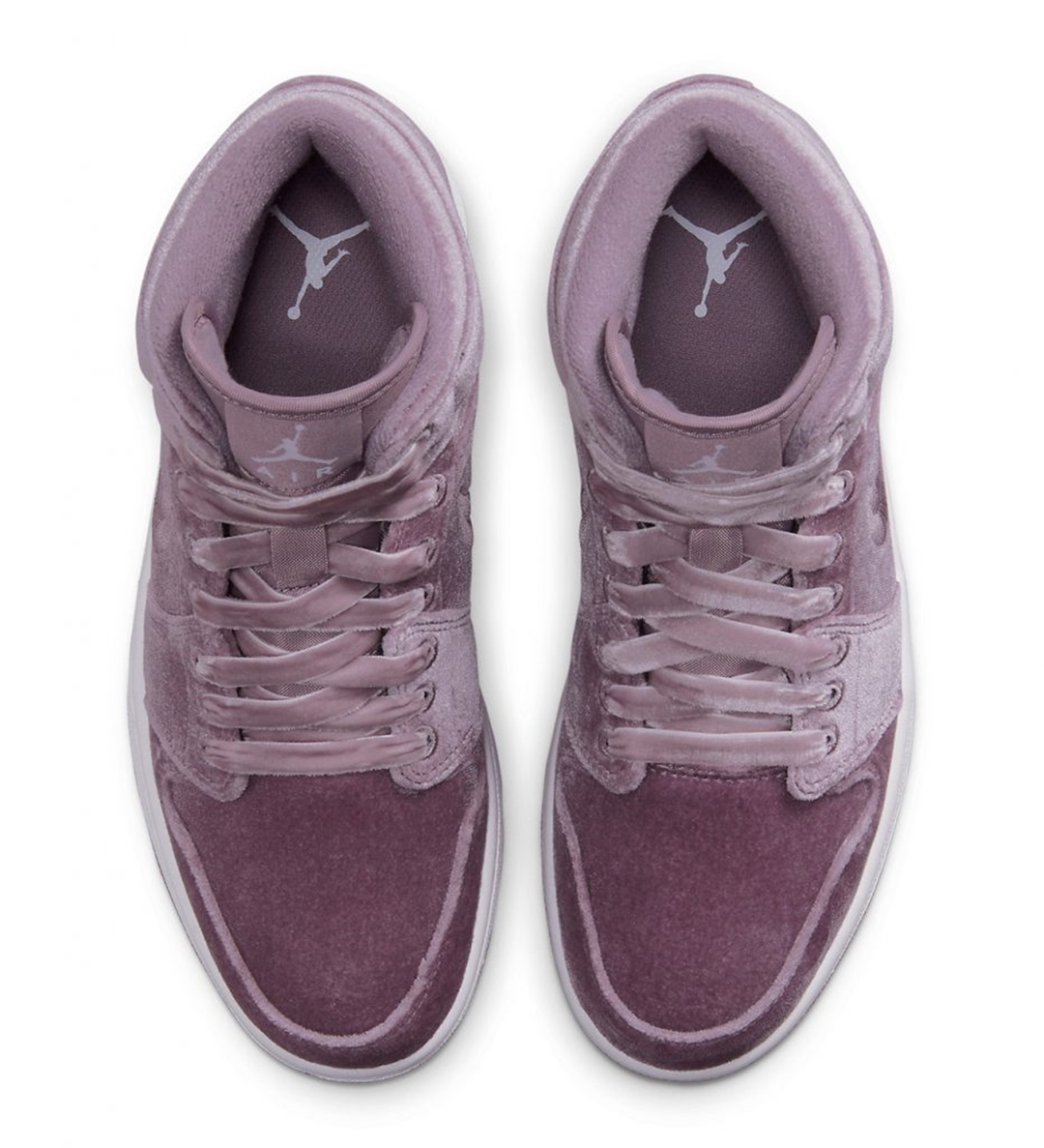 2022年 F/Wモデル！ナイキ エア ジョーダン 1 ミッド SE “モーブ/ベロア” (NIKE AIR JORDAN 1 MID SE “Mauve/Velour”)