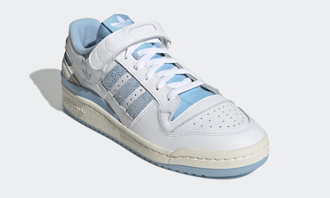 【国内 6/25 発売】adidas Originals FORUM 84 LOW “Cloud White/Clear Blue” (アディダス オリジナルス フォーラム 84 ロー “ホワイト/クリアブルー”) [GY2325]