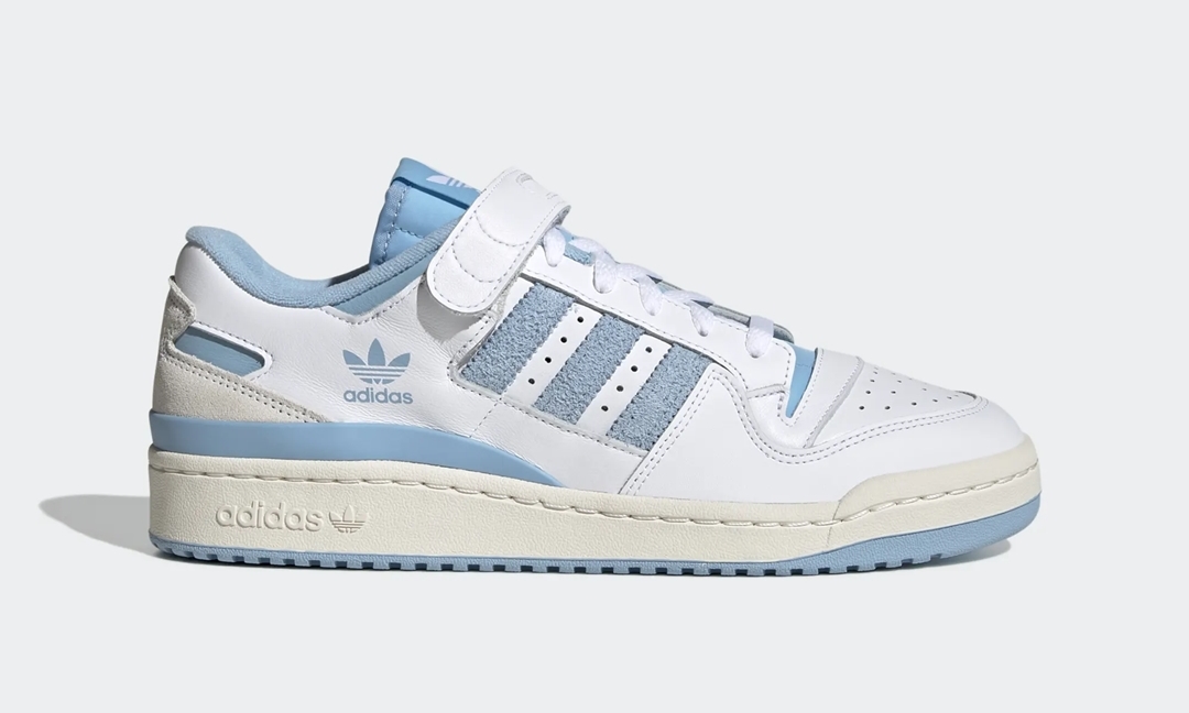 【国内 6/25 発売】adidas Originals FORUM 84 LOW “Cloud White/Clear Blue” (アディダス オリジナルス フォーラム 84 ロー “ホワイト/クリアブルー”) [GY2325]