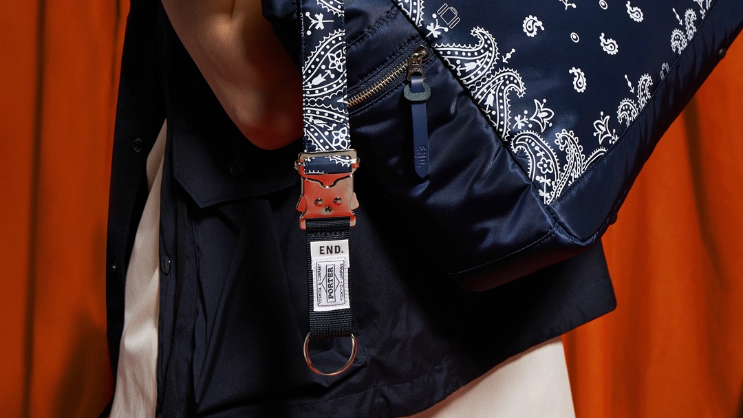 END. x PORTER “Bandana/Navy” COLLECTIONが6/25 発売 (エンド ポーター “バンダナ/ネイビー”)