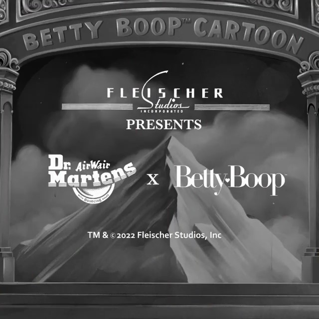 【国内 6/23 発売】Dr. Martens x BETTY BOOP コラボレーション (ドクターマーチン ベティ・ブープ)