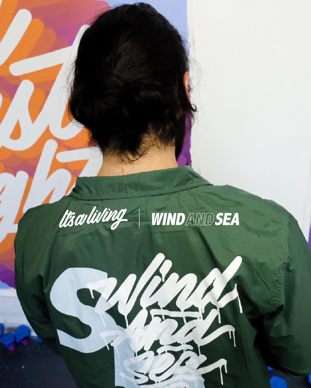 【6/25 発売】WIND AND SEA × グラフィックアーティスト「it’s a living」 (ウィンダンシー イッツアリビング)