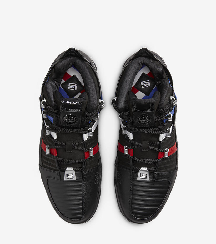 【国内 7/13 発売】ナイキ ズーム レブロン 3 “ブラック/ユニバーシティレッド” (NIKE ZOOM LEBRON 3 “Black/University Red”) [DO9354-001]