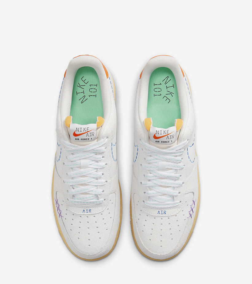 2022年 発売予定！ナイキ フォース 1 ロー “ナイキ 101/ホワイト” (NIKE AIR FORCE 1 LOW “Nike 101/White”) [DX2344-100]