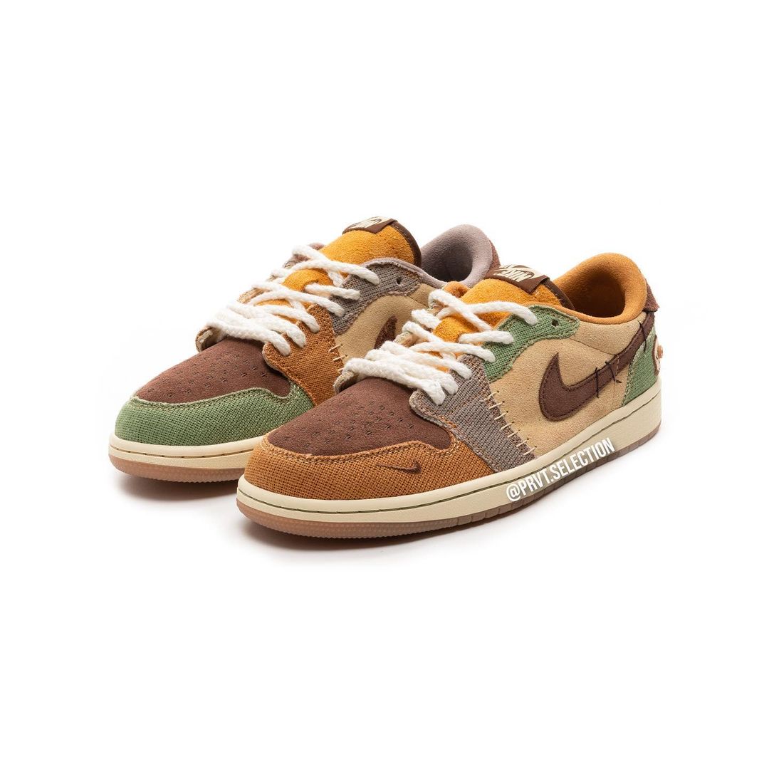 【国内 11/8 発売】Zion Williamson x NIKE AIR JORDAN 1 LOW RETRO OG “Voodoo/Flax” (ザイオン・ウィリアムソン ナイキ エア ジョーダン 1 ロー レトロ OG “ブードゥー/フラックス”) [DZ7292-200]