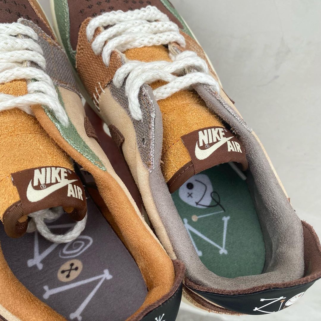 【国内 11/8 発売】Zion Williamson x NIKE AIR JORDAN 1 LOW RETRO OG “Voodoo/Flax” (ザイオン・ウィリアムソン ナイキ エア ジョーダン 1 ロー レトロ OG “ブードゥー/フラックス”) [DZ7292-200]