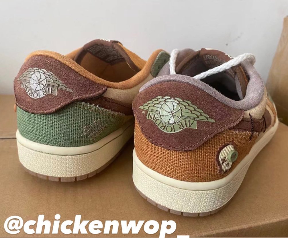 【国内 11/8 発売】Zion Williamson x NIKE AIR JORDAN 1 LOW RETRO OG “Voodoo/Flax” (ザイオン・ウィリアムソン ナイキ エア ジョーダン 1 ロー レトロ OG “ブードゥー/フラックス”) [DZ7292-200]