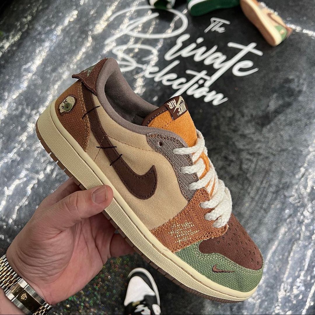 【国内 11/8 発売】Zion Williamson x NIKE AIR JORDAN 1 LOW RETRO OG “Voodoo/Flax” (ザイオン・ウィリアムソン ナイキ エア ジョーダン 1 ロー レトロ OG “ブードゥー/フラックス”) [DZ7292-200]