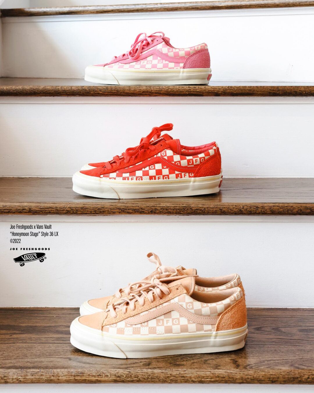 【近日発売】Joe Freshgoods x VANS VAULT "the honeymoon stage" STYLE 36 LX (ジョー・フレッシュグッズ バンズ)