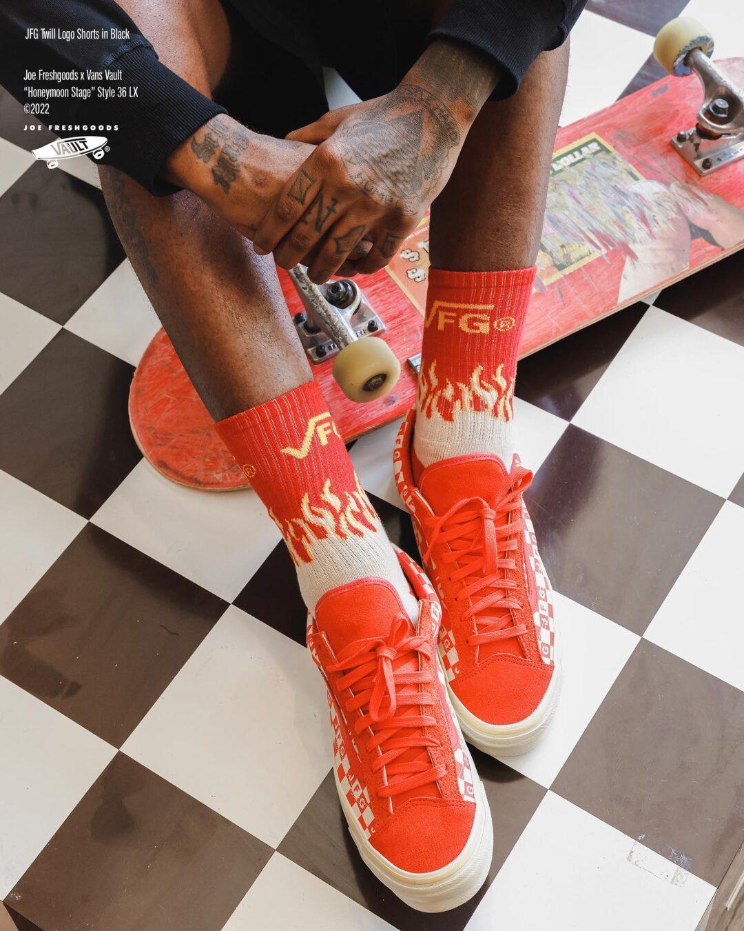 【オンライン 日本時間 7/15 2:00 発売】Joe Freshgoods x VANS VAULT “the honeymoon stage” STYLE 36 LX (ジョー・フレッシュグッズ バンズ)