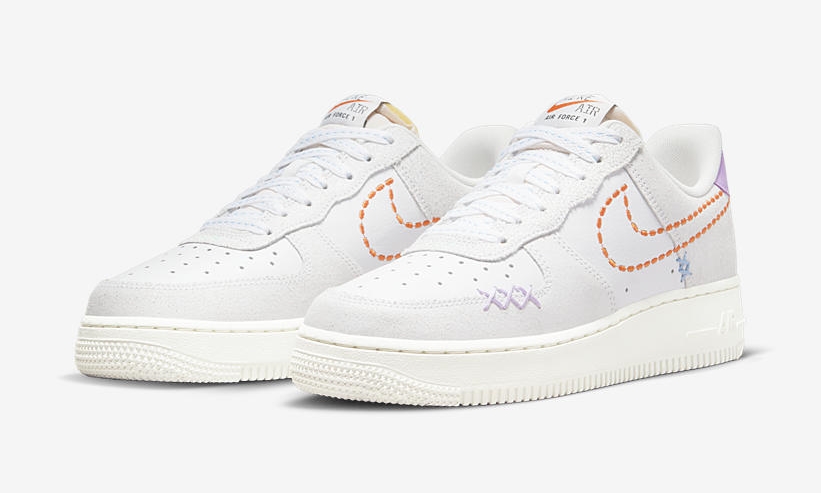 2022年 発売予定！ナイキ フォース 1 ロー “ナイキ 101/ホワイト/パープル” (NIKE AIR FORCE 1 LOW “Nike 101/White/Purple”) [DX2348-100]