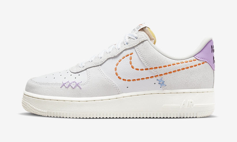 2022年 発売予定！ナイキ フォース 1 ロー “ナイキ 101/ホワイト/パープル” (NIKE AIR FORCE 1 LOW “Nike 101/White/Purple”) [DX2348-100]