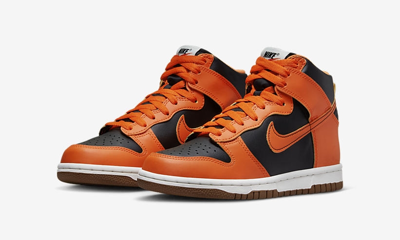 2022年 発売予定！ナイキ GS ダンク ハイ “ブラック/オレンジ/ハロウィン” (NIKE DUNK HIGH “Black/Orange/Halloween”) [DB2179-004]