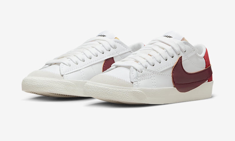 2022年 発売予定！ナイキ ブレーザー ロー ジャンボ “ホワイト/レッド” (NIKE BLAZER LOW JUMBO “White/Red”) [DQ1470-104]