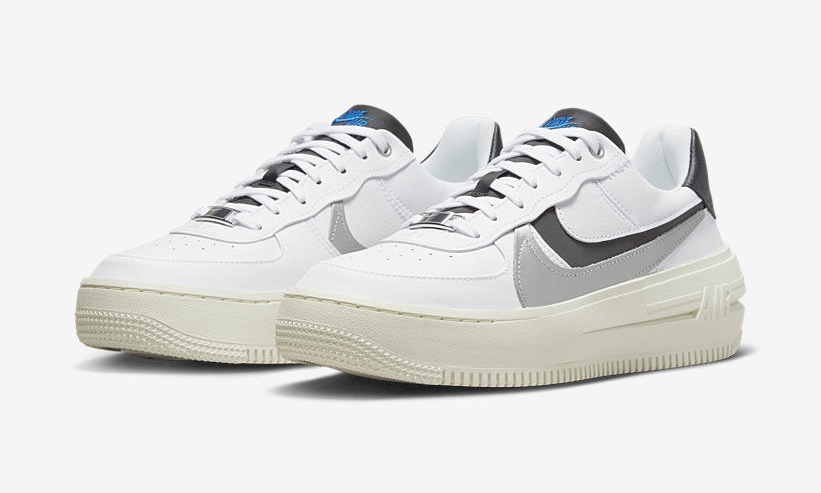 2022年 発売予定！ナイキ エア フォース 1 ロー プラットフォーム “ホワイト/シルバー” (NIKE AIR FORCE 1 LOW PLTAFORM/PLT.AF.ORM “White/Silver”) [DX3199-100]