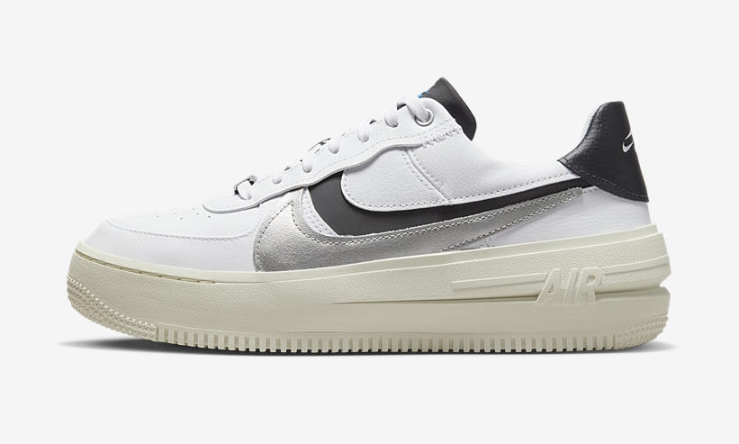 2022年 発売予定！ナイキ エア フォース 1 ロー プラットフォーム “ホワイト/シルバー” (NIKE AIR FORCE 1 LOW PLTAFORM/PLT.AF.ORM “White/Silver”) [DX3199-100]