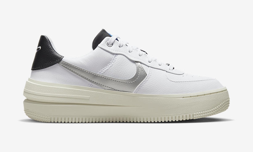 2022年 発売予定！ナイキ エア フォース 1 ロー プラットフォーム “ホワイト/シルバー” (NIKE AIR FORCE 1 LOW PLTAFORM/PLT.AF.ORM “White/Silver”) [DX3199-100]