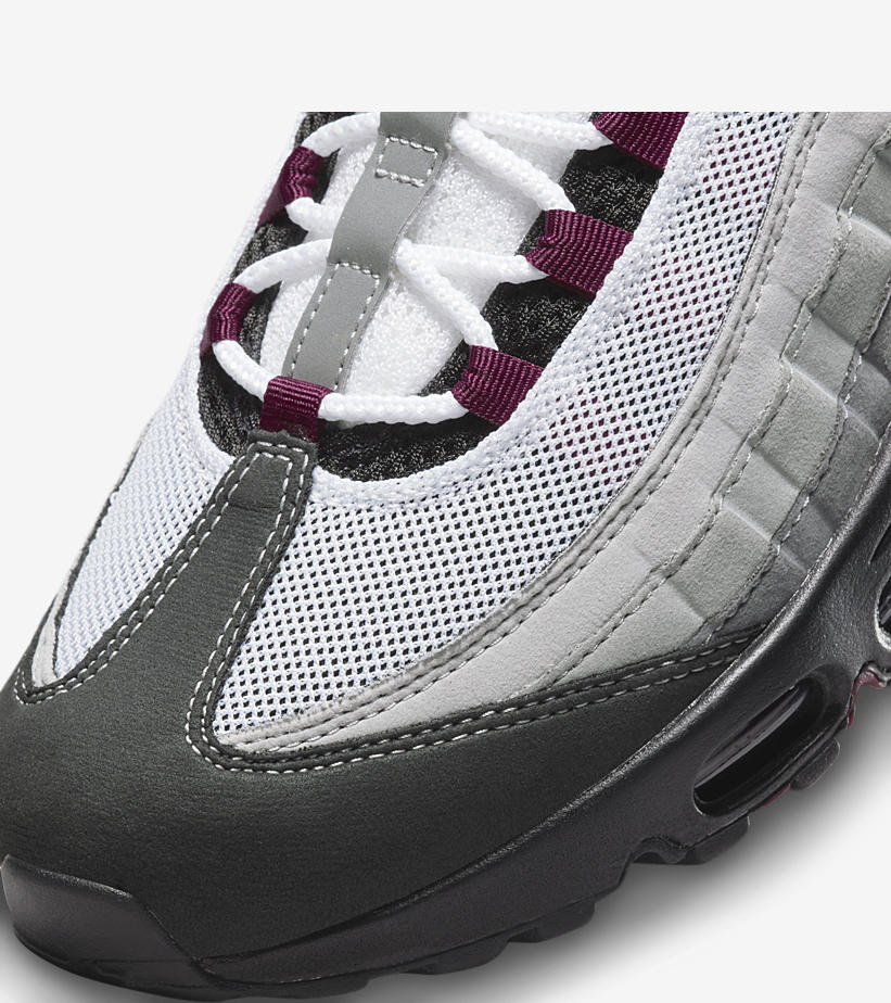 【国内 7/8 発売】ナイキ エア マックス 95 “パールグレー/ダークビートルート” (NIKE AIR MAX 95 “Pearl Grey/Dark Beetroot”) [DQ9001-001]